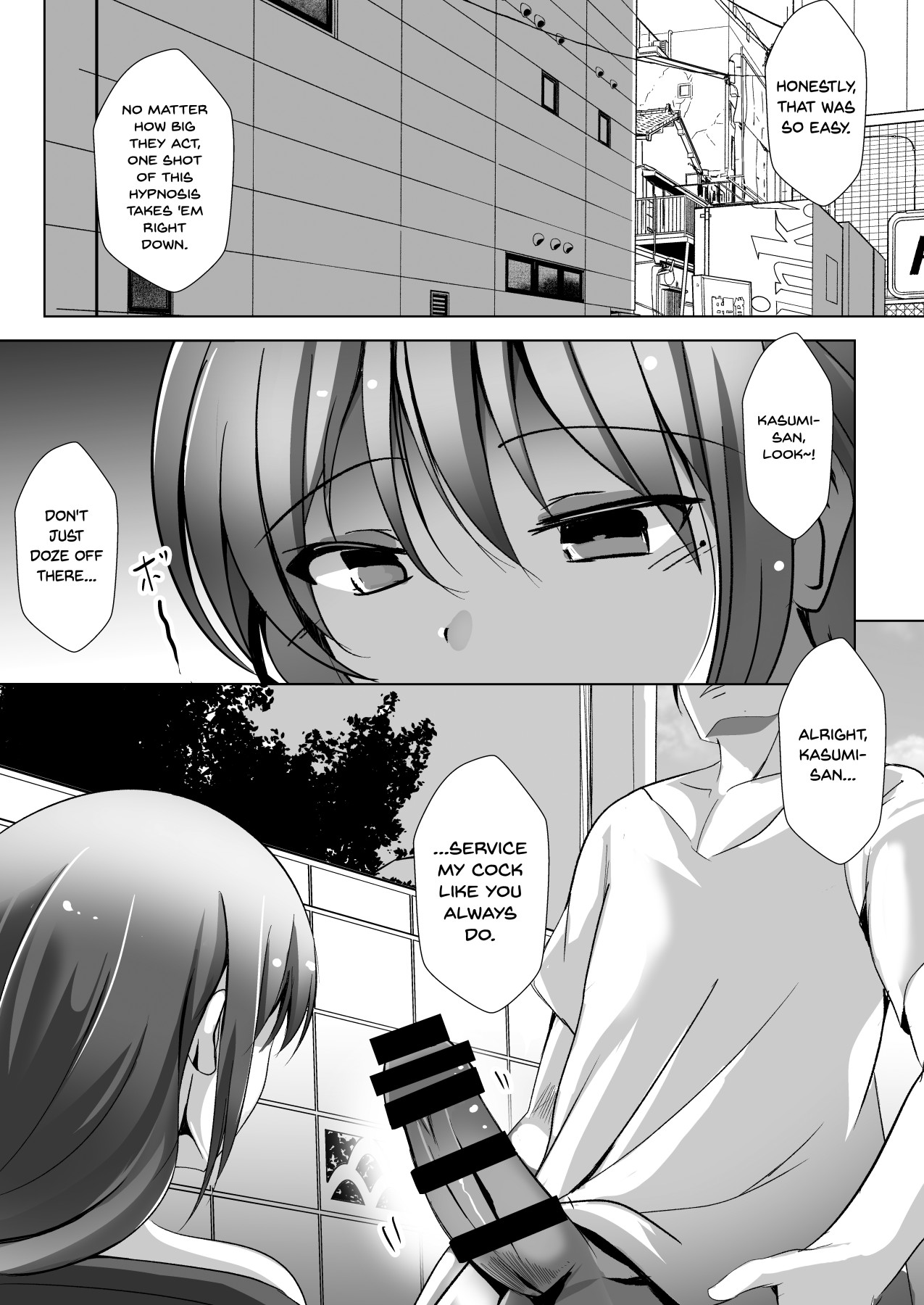 Hentai Manga Comic-Using Hypnosis I Made This Big Breasted Housewife Into My Sex Toy-Read-6